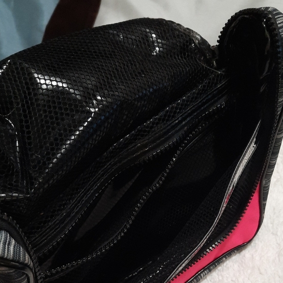 PINK Victoria's Secret Cosmetic Bag - Gray and Pink - Picture 7 of 7